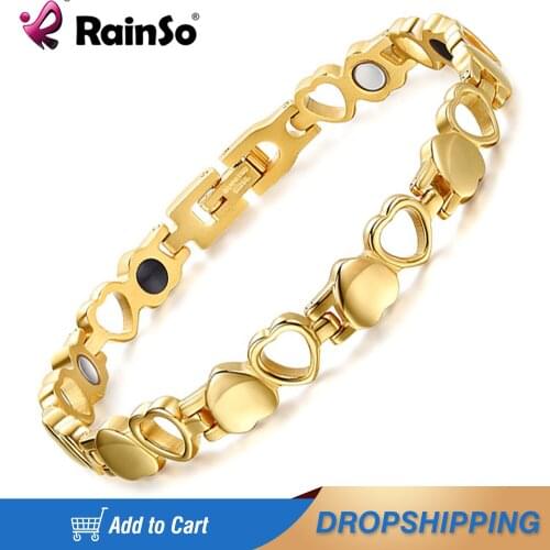 Rainso Golden Bracelets
