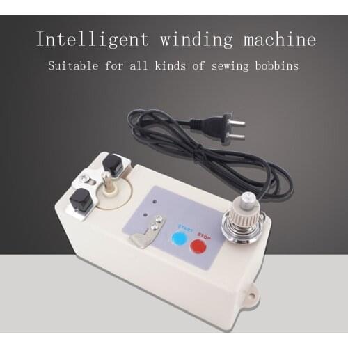 EU/ US Standard Plug Electric Bobbin Winder Sewing Machine 220V Automatic Thread for Yarn Winding Sewing Machines Bobbin