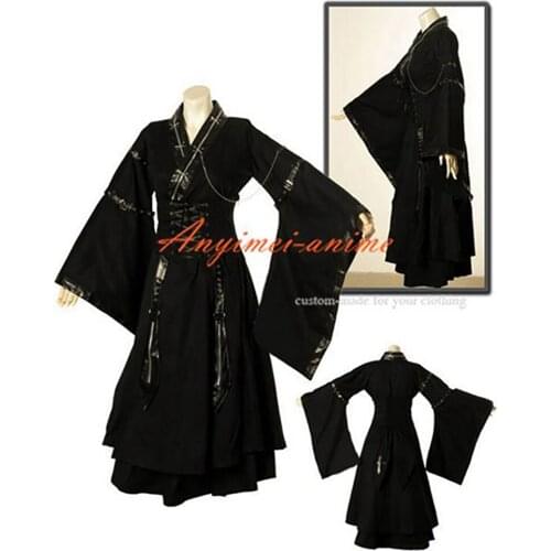 Gothic Lolita Punk Fashion Dress Japan Kimono Cosplay Costume Tailor-made[CK1050]