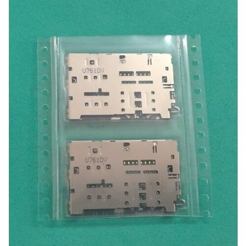 2pcs/lot Original New For Samsung Galaxy A3 A310 A5 A510 A7 2016 A710 SIM Card Reader Socket SIM Card Slot