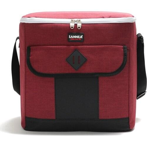 24.5L Oxford Cooler Bag Car Waterproof Refrigerator Drink Ice Pack Thermo Food Thermal Bags