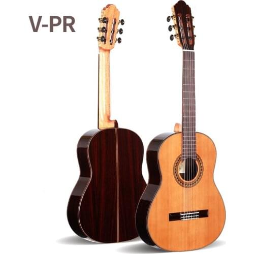 39 inch Handmade Spanish guitar,VENDIMIA SOLID Cedar /Rosewood Acoustic guitarras+STRINGS, classical guitar with Nylon string
