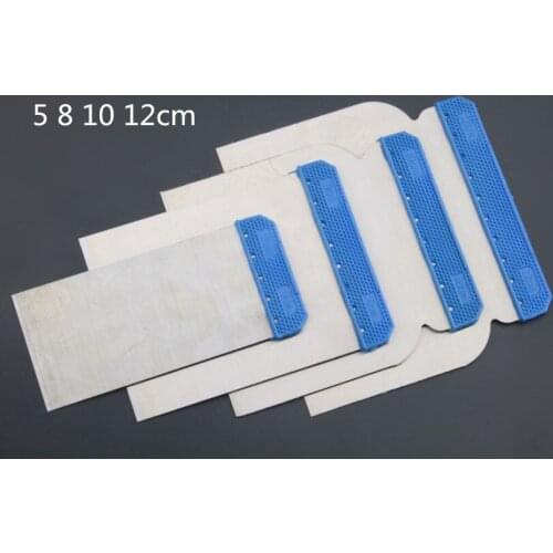 4 pcs/Set 5 8 10 12cm Putty Putty Filler Tapping Drywall Plaster Decorate Flexible stainless steel Blades Cleaning Putty knife