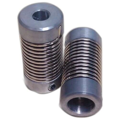 6 8 10 mm High torque P+F 9402 Flexible Spring Bellow Shaft Encoder Motor Coupling Outer D16mm Length L35mm 5Pcs-Pack