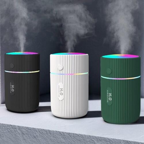 Car Air Humidifier USB Quiet Humidifier 7 Color LED Light With Auto Shut Off For Office Home Accessories Car Air Humidifier
