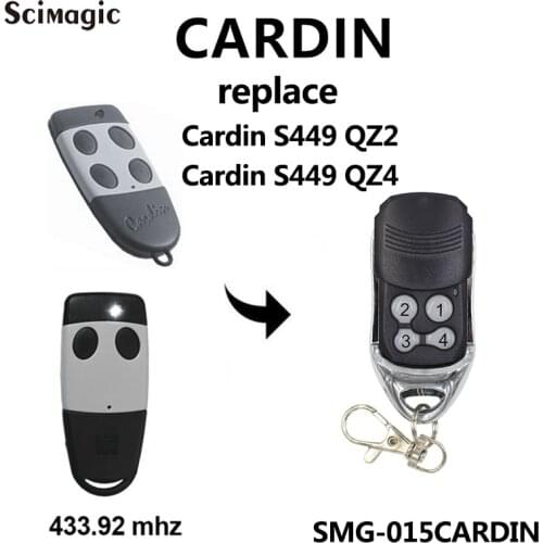 CARDIN S449 Garage Door repalcement Remote control Transmitter