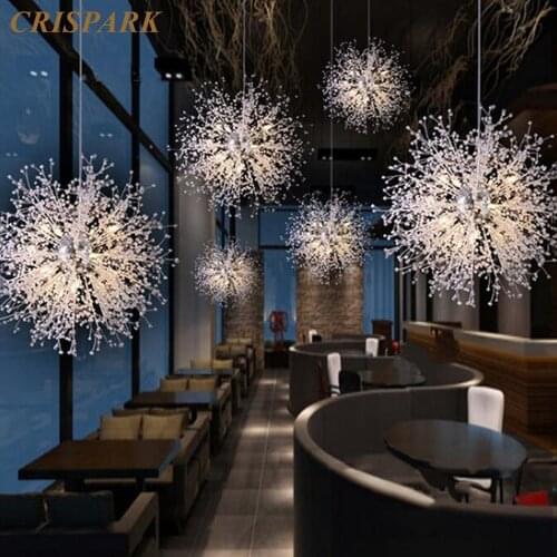 CRISPARK Chrome Chandeliers