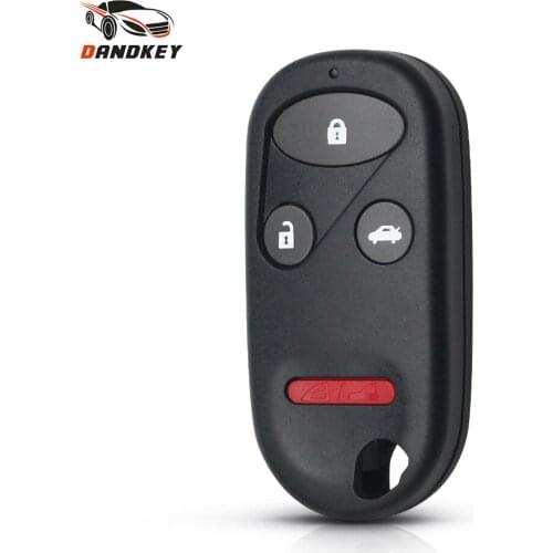 Dandkey 3+1 4 Buttons Car Remote Key Shell Cover For Honda Accord CRV S2000 Civic Odyssey Key Fob Case Auto Car-styling