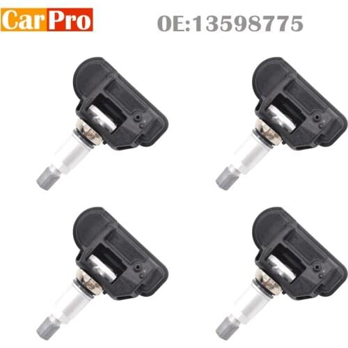4 Pieces Tire Pressure Sensors TPMS 13598775 for Opel Adam Astra Insignia Zafira for Chevrolet Volt Corvette