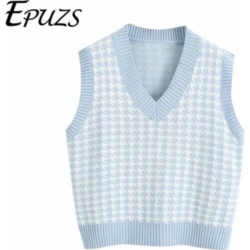 EPUZS Women's V-Neck Pullovers