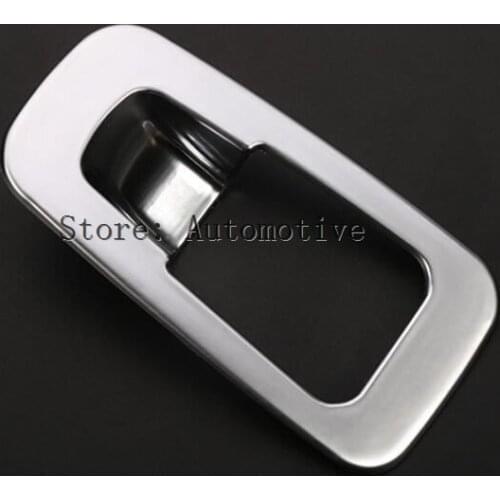 For Mercedes Benz W213 E GLC Class C-Class W205 2015-2017 ABS Matte Chrome Electronic Handbrake Cover Trim Refit