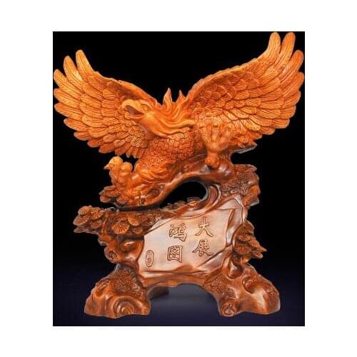 Grand Appearance modeling animal handmade material resin Bird creativity Owl Eagle Bird home decoration crafts statue