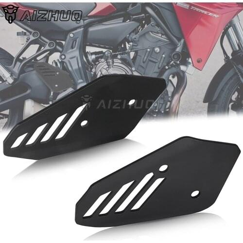 MT-07 Motorcycle Rear Brake Master Cylinder Guard Protection Brake Pump Cover FOR YAMAHA MT07 FZ07 TRACER 7 GT XSR700 Heel Guard