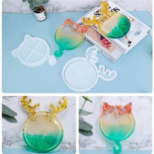 NEW Transparent Silicone Mould Dried Flower Resin Decorative Craft DIY Large jellyfish Mold epoxy resin molds for jewelry