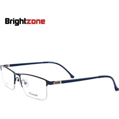 Brightzone Computer Prescription Optical Glasses Myopia For Pc Frame Men Accessories Titanium Alloy Eyeglasses Spectacle Eyewear