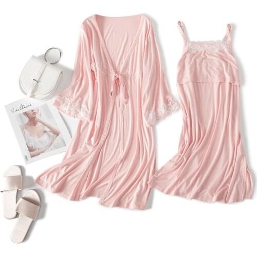 2Pcs/Set Pregnancy Maternity Pajamas Sleepwear Nursing Pregnant Pajamas Breastfeeding Nightgown Elegant Maternity Nursing Dress