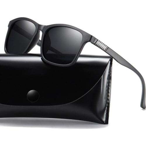 Polarized Sunglasses For Men Driving Fashion Sun Glasses Trend Eyewear Male TAC Outdoor Frosted Coating Sunglasses UV400