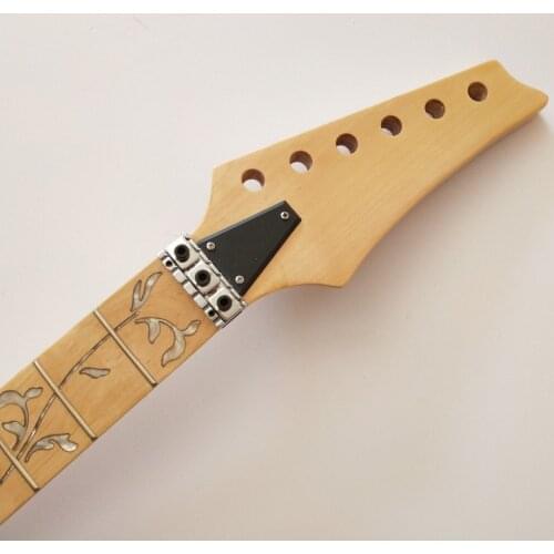 Electric Guitar Neck 24 Fret Maple Parts Replacement
