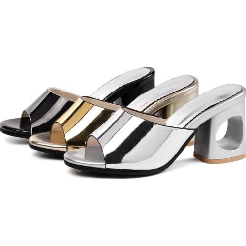 2021 Summer Platfrom High Heel Slipper For Women Outside Peep Toe Women Sandals Summer Shoes For Women Flip Flops