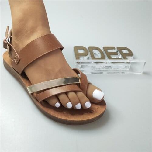 PDEP Pomotional Style Women Sandals 2021 Summer Ladies Flat Slipper SOft Sole Casual Shoes