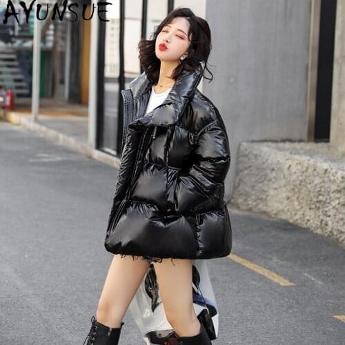 AYUNSUE Womens Down Jacket Short Woman Coat Autumn Winter Female Parkas 90% White Duck Down Jackets Korean 2020 Abrigo Mujer