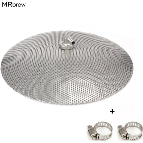 12''(30.5cm) Stainless Steel False Bottom for Homebrew Pot - Converts Into a Mash Tun Homebrew Equipment Kettle 3/8'' Barb Tools