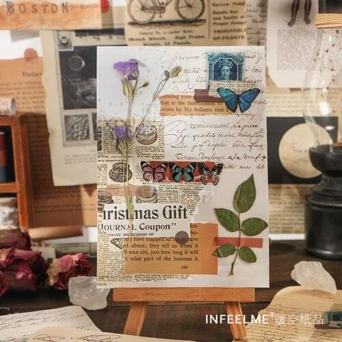 25pcs/pack Vintage DIY Diary Sticker Writable Label Album Scrapbooking Stickers Handbook Decoration