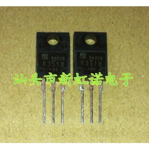 5Pcs/Lot New Original 2SK3518 K3518 Triode In Stock