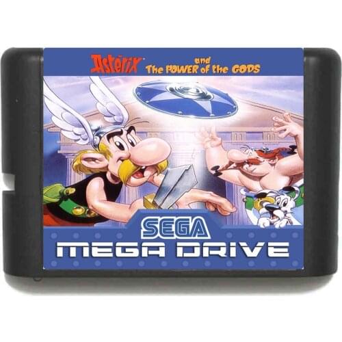 Asterix and the power of gods 16 bit MD Game Card For Sega Mega Drive For Genesis