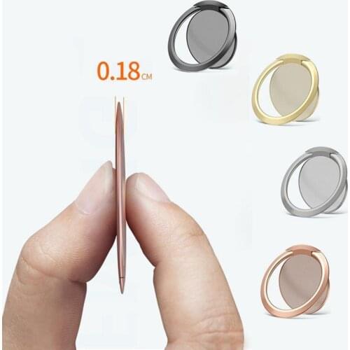 Finger Ring Holder Stand Grip 360 Rotating For Mobile Phone Car Magnetic Mount Phone Back Sticker Pad Unniversal Bracket