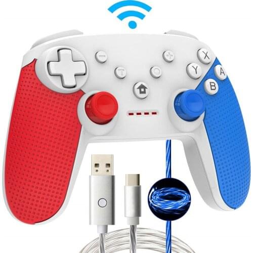 For Switch Pro Bluetooth Wireless Gamepad Remote Controller Joystick For Nintend Switch Console GamePad with Dual vibration Func