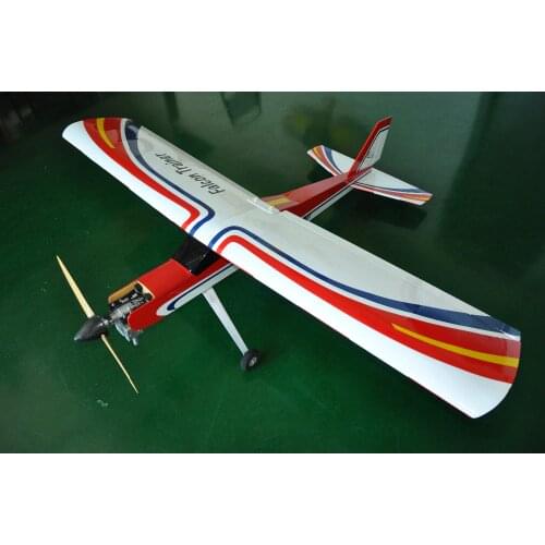 Falcon Trainer 20cc Gasoline RC Airplane Balsa Wood Plane Model Aircraft for Trainer