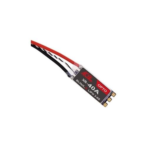 Motive-RC XR-40A 40A DSHOT600 BLHeli_S Brushless ESC 16g 3-6S High Voltage Lipo Input For RC Quadcopter Racing