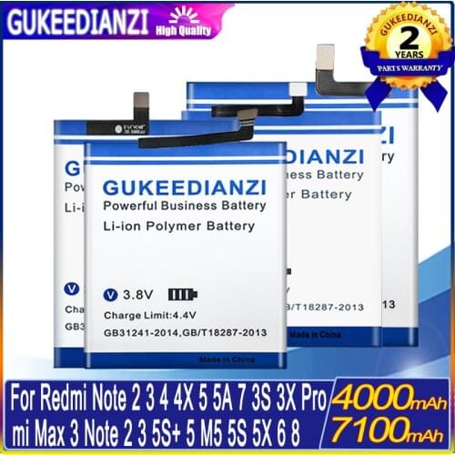 GUKEEDIANZI Xiaomi Mi CC9 Pro Batteries