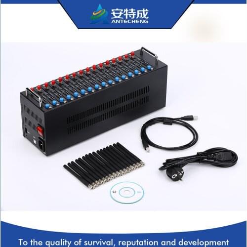 Good price Wavecom GSM usb 16 port modem pool, 16 pool gsm modem with stk recharge Q2406B