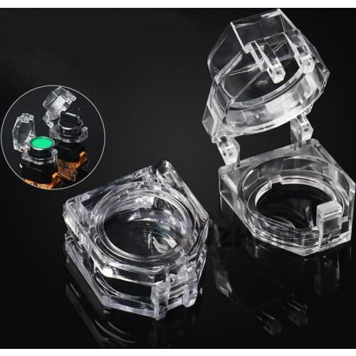 22mm emergency stop button, protective cover button, switch cover, padlock protection cover, transparent dust cover