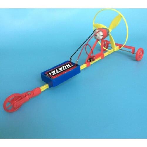 Creative Child Technology Gizmo ABS Blocks Wind Power Vehicle Toys Popular Science Model Student Laboratory Supplies Toy
