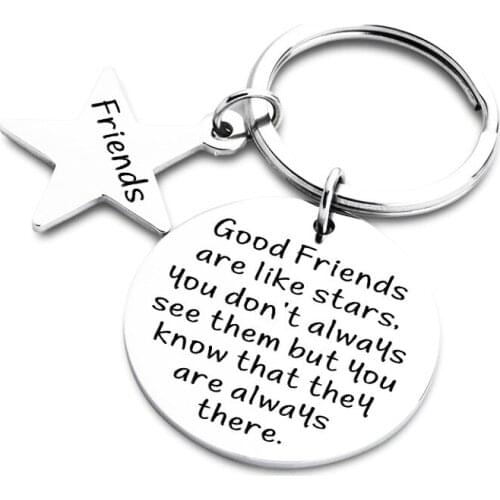 Best Friends Sister Gifts from Sister Friendship Keychain for Teenage Girls Women BFF Cousin Step Sister Key Ring Presents