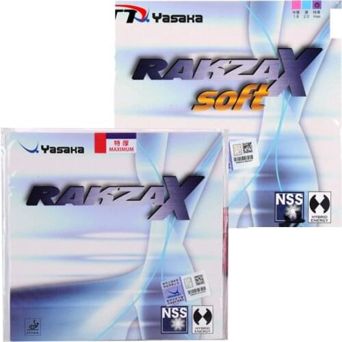 Yasaka RAKZA X SOFT table tennis rubber made in Germany table tennis racket ping pong racket