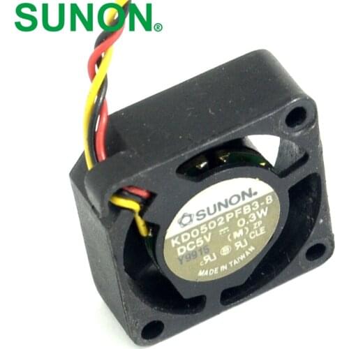 1pcs New 2.5CM 25mm notebook hard cooling fan 2510 5V 0.3W KD0502PFB3-8 25*25*10mm