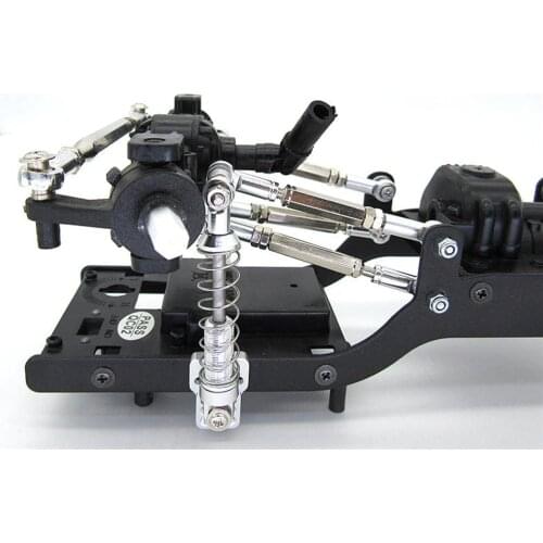 Upgrade Metal Adjustable Tie Rod Set for MN D90 D99 D99S RC Car Modification Parts