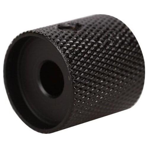 3x Black Coating Metal Guitar Dome Knob Control for Electric Guitar Quailty Part