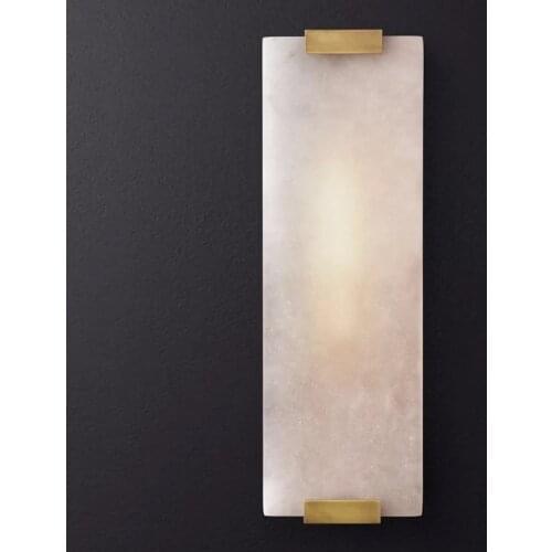 Crystal wall sconce lighting stone crystal lampes suspendues mirror light rope aisle dining room living room wall lamp