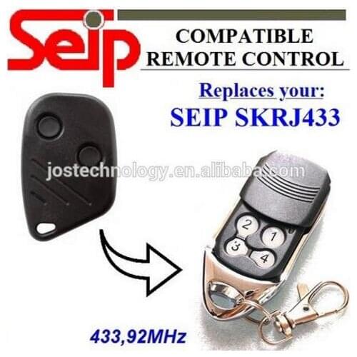 SEIP SKRJ433 garage door replacement remote control rolling code 433,92mhz beautiful