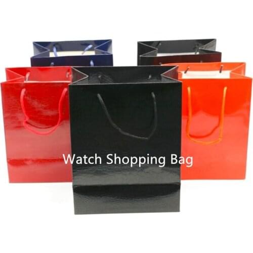 Top Brand Watch Shipping Bag Fashion Paper Material Luxury Shipping Bags Can Customize LOGO
