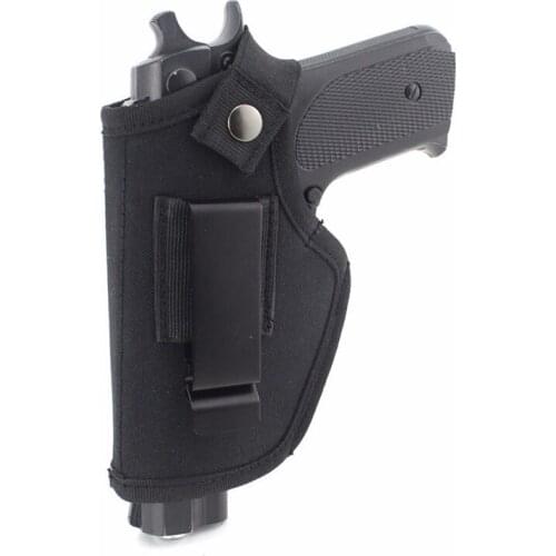 Tactical Hand Gun Holster Airsoft Concealed Carry Holsters Belt Clip Adjustable Pistol Universal Gun Holster Bag Case