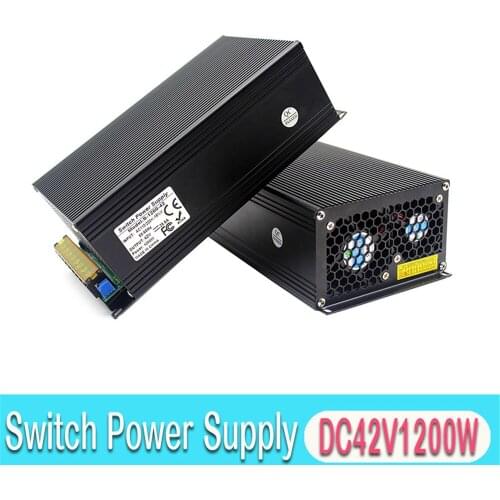 Universal Switching Power Supply DC42V 1200W Transformers 110V 220V AC DC 42V SMPS for CCTV Radio Lighting CNC Router