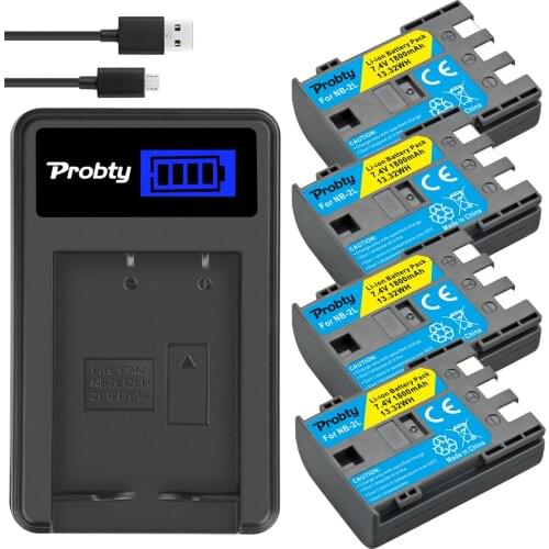 NB-2LBattery&Charger for CANON Digital EOS 350D/400D Rebel XT XTi NB-2LH NB-2L EOS Digital N EOS DIGITAL REBEL XT EOS Kiss Digit