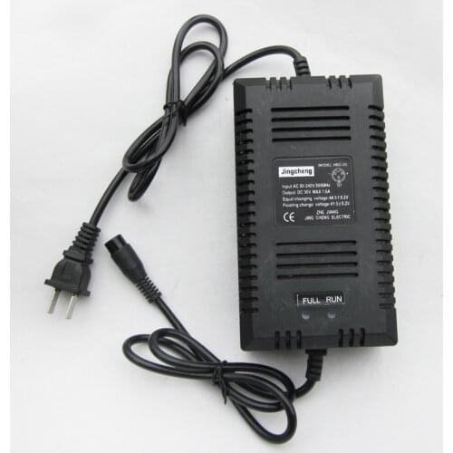 36V 1.6A Charger Power Supply fit 36V 10-14AH Lead Acid Battery for Electric Scooter Bicycle Bike