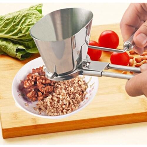 1PC Vanilla Vegetable Grinding Tools Herb Grinder Stainless Steel Parsley Shredder Coriander Chopper Spice Mill Pepper OK 1056